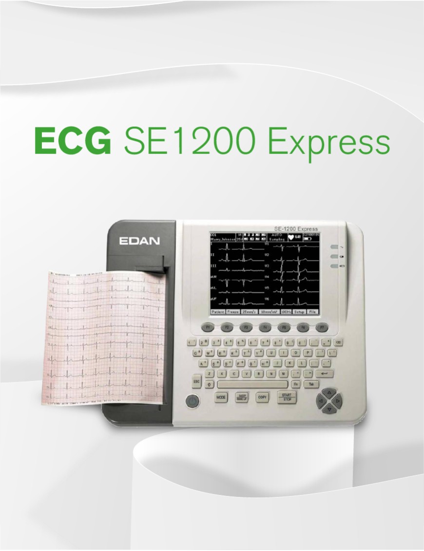 Electrocardiógrafo SE 1200 Express EDAN MINTECH