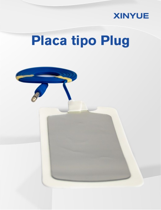 Placa Adulto Desechable Monopolar Tipo Plug | Xinyue