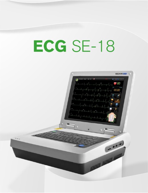 Electrocardiograma SE –18 l EDAN