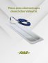 Placa Electrocauterio Desechable Con Cable Valley Lab | Fiab