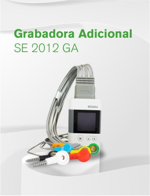 Grabadora Adicional Holter 12 Canales SE-2012-GA | EDAN