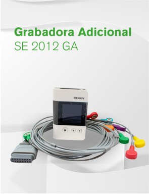 Grabadora Adicional Holter 12 Canales SE-2012-GA | EDAN